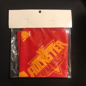 HULKSTER RULES HULK HOGAN WWF TitanSports 1991 Vintage Bandana WWE Wrestling